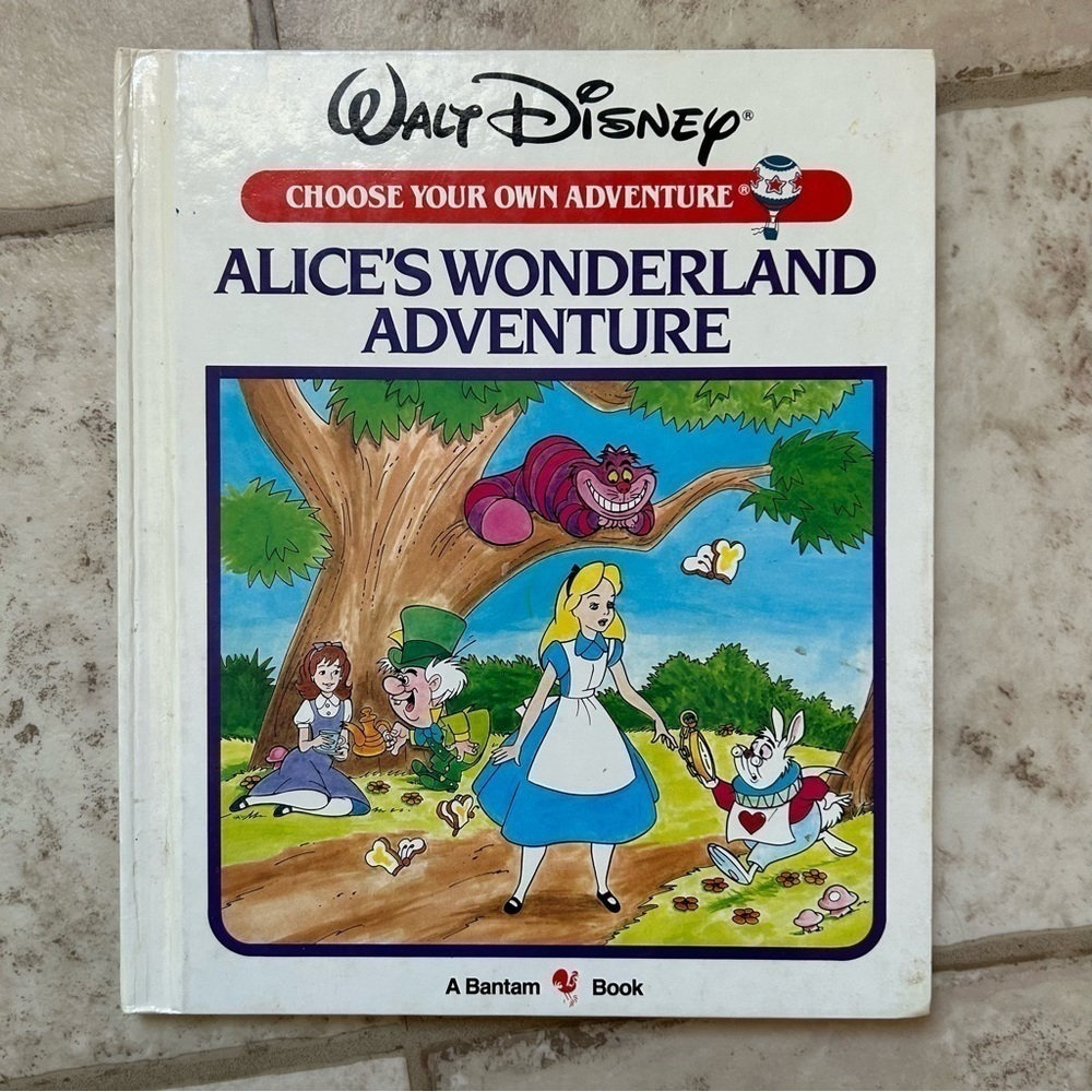 Disney’s Alice’s Wonderland Adventure Choose Your Own Adventure 1995